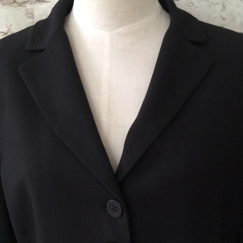 NWT JoJo Maman Bebe Maternity Tailored Jacket Black - Picture 2 of 4